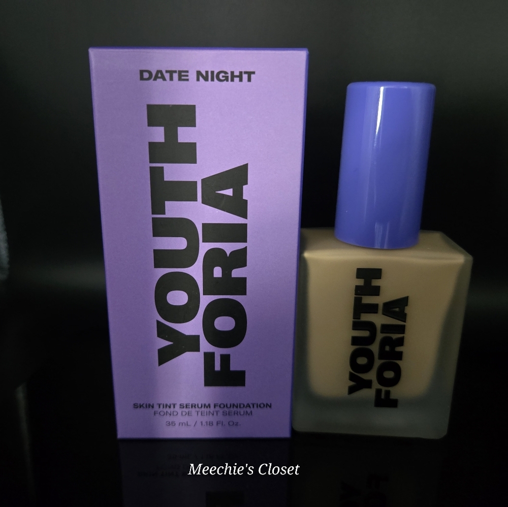 YOUTHFORIA Date Night Skin Tint Serum Foundation • SHADE 315 • NIB